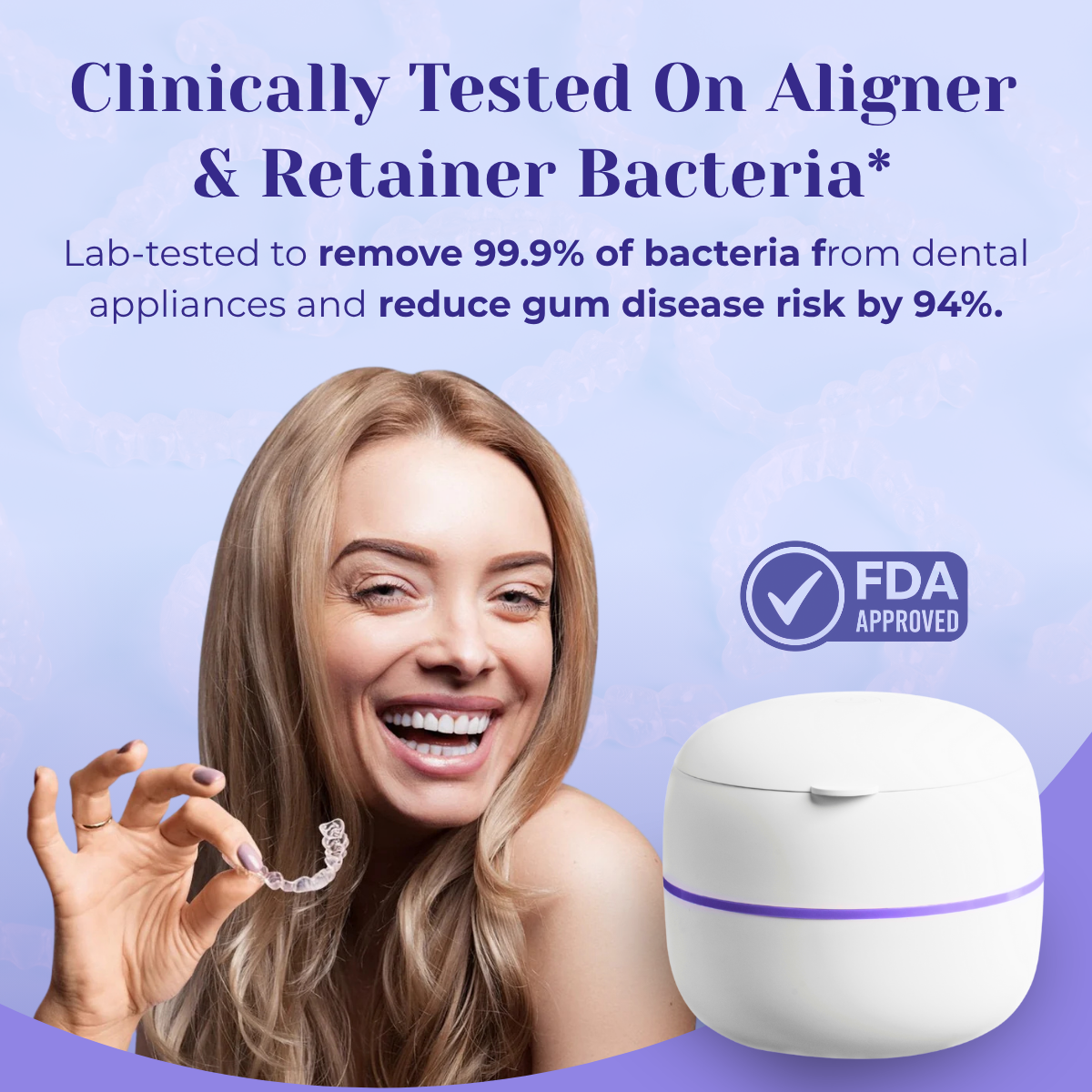 ZiloPod - #1 Dentist-Approved Ultrasonic & UVC Cleaner