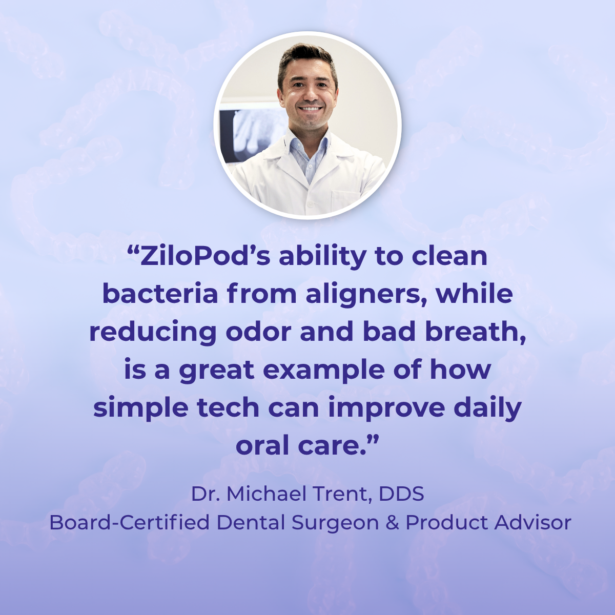 ZiloPod - #1 Dentist-Approved Ultrasonic & UVC Cleaner