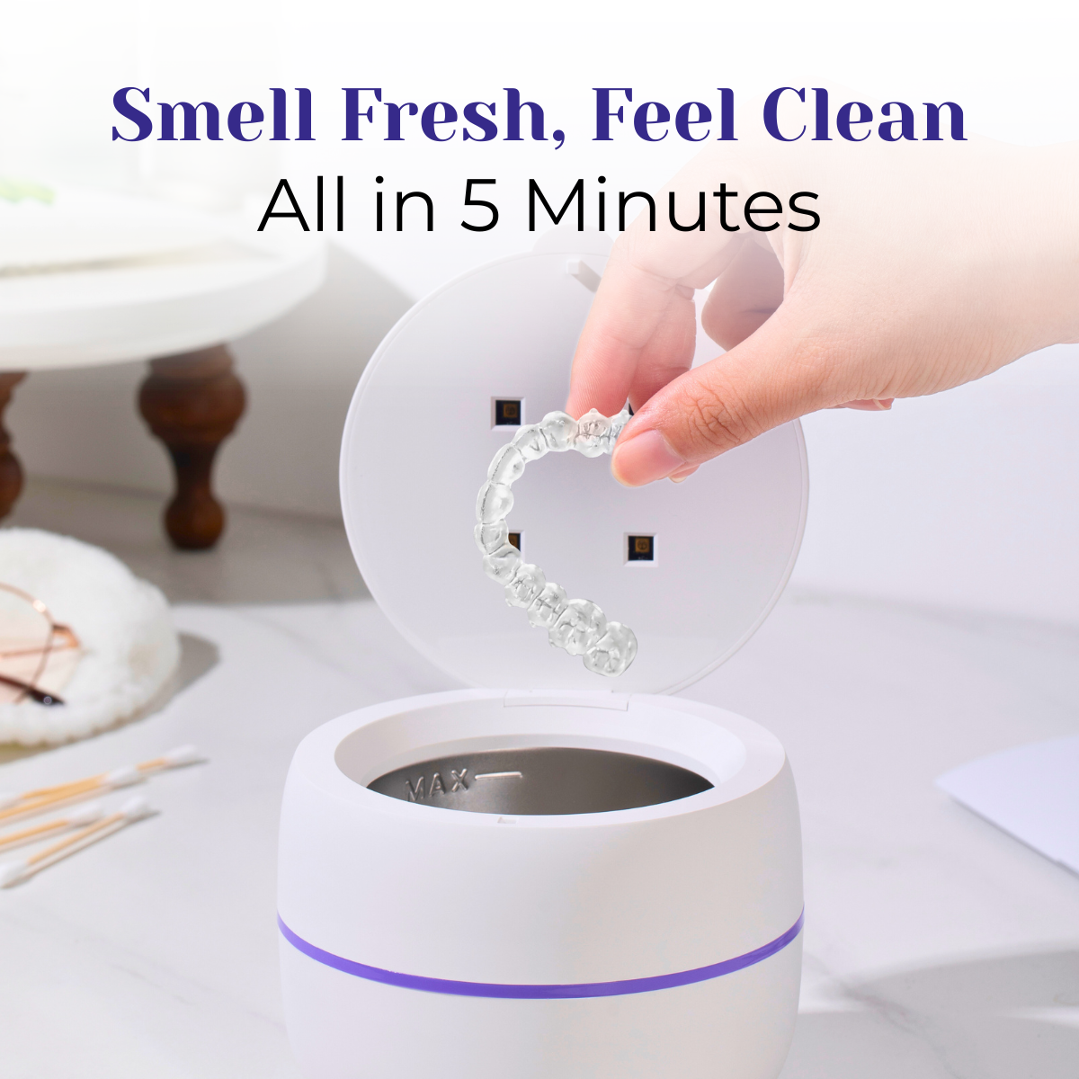 ZiloPod - #1 Dentist-Approved Ultrasonic & UVC Cleaner